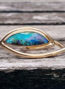 BOULDER OPAL RING