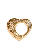 ”HEART RING” - gold and diamonds